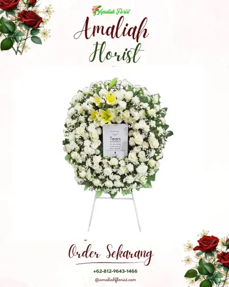 Krans Bunga Duka Krempong